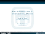 Advances in Verification, Validation, and Uncertainty Quantification for Computational Mechanics